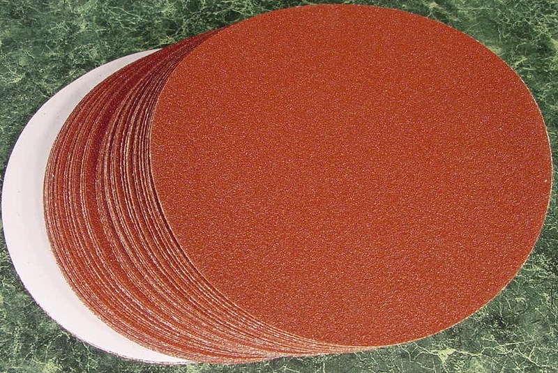 50pc 6" PSA STICK ON SANDING DISC 320 GRIT